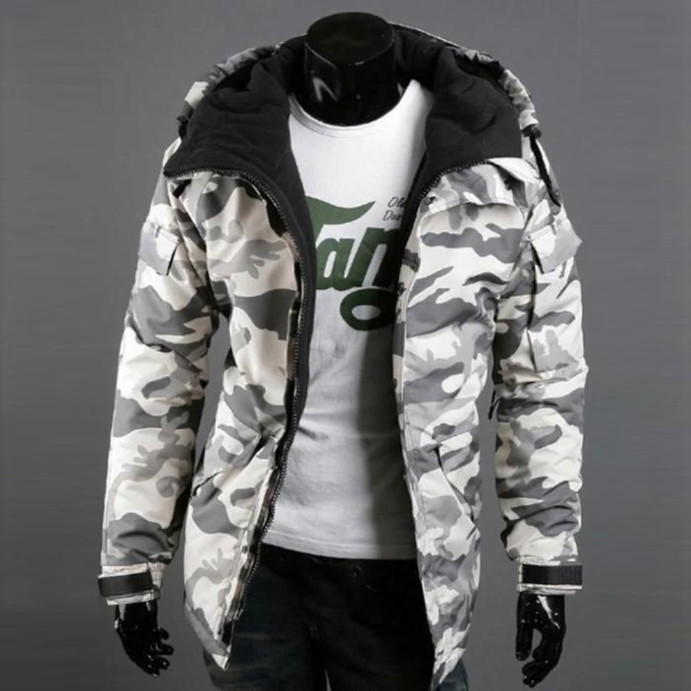 Men's Camouflage Jacket – Lightweight Military Style Outerwear