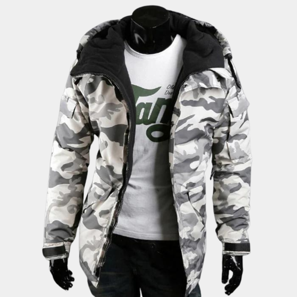 Men's Camouflage Jacket – Lightweight Military Style Outerwear